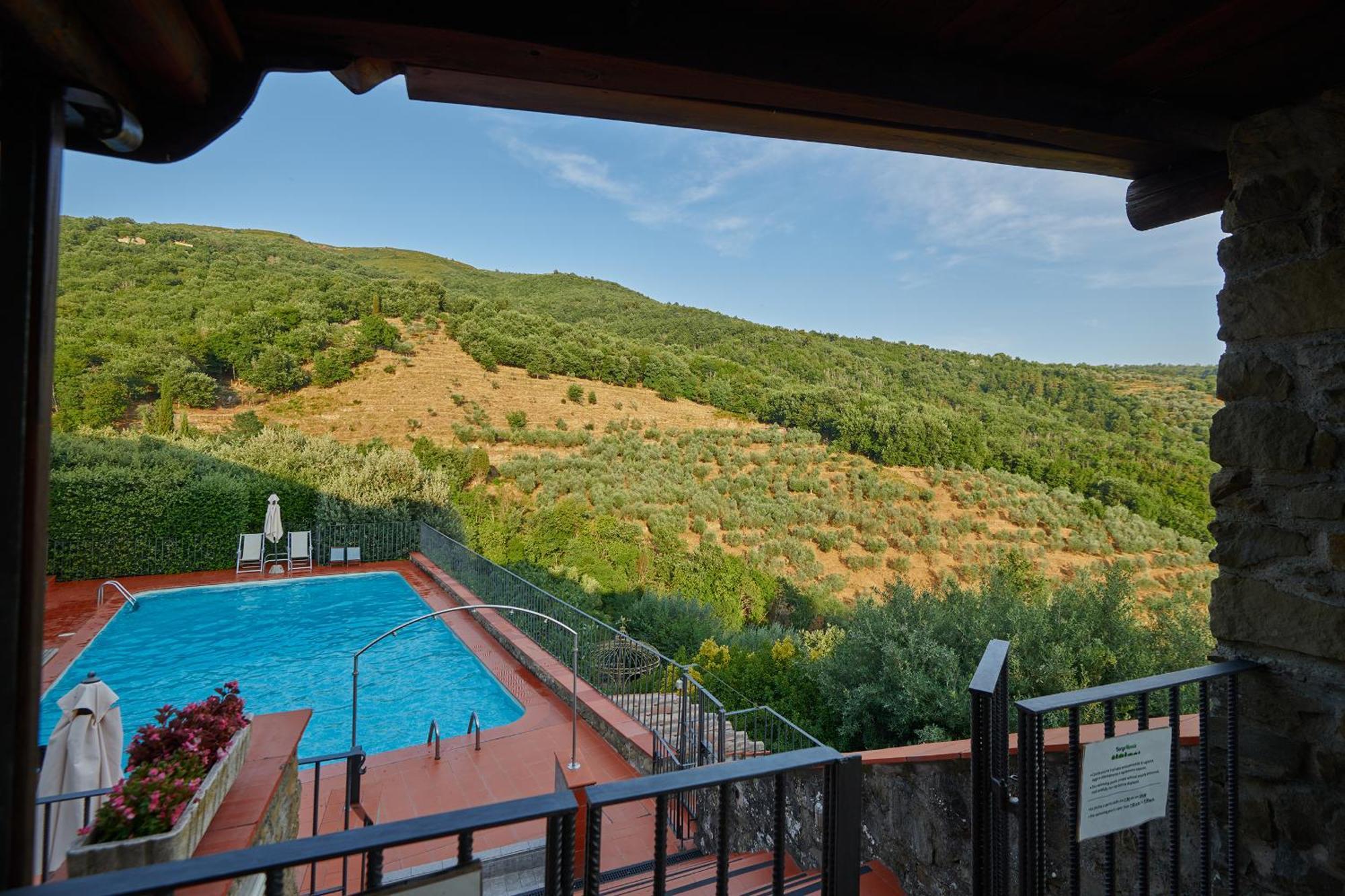 Agriturismo Borgo Mocale Castelfranco di Sopra エクステリア 写真