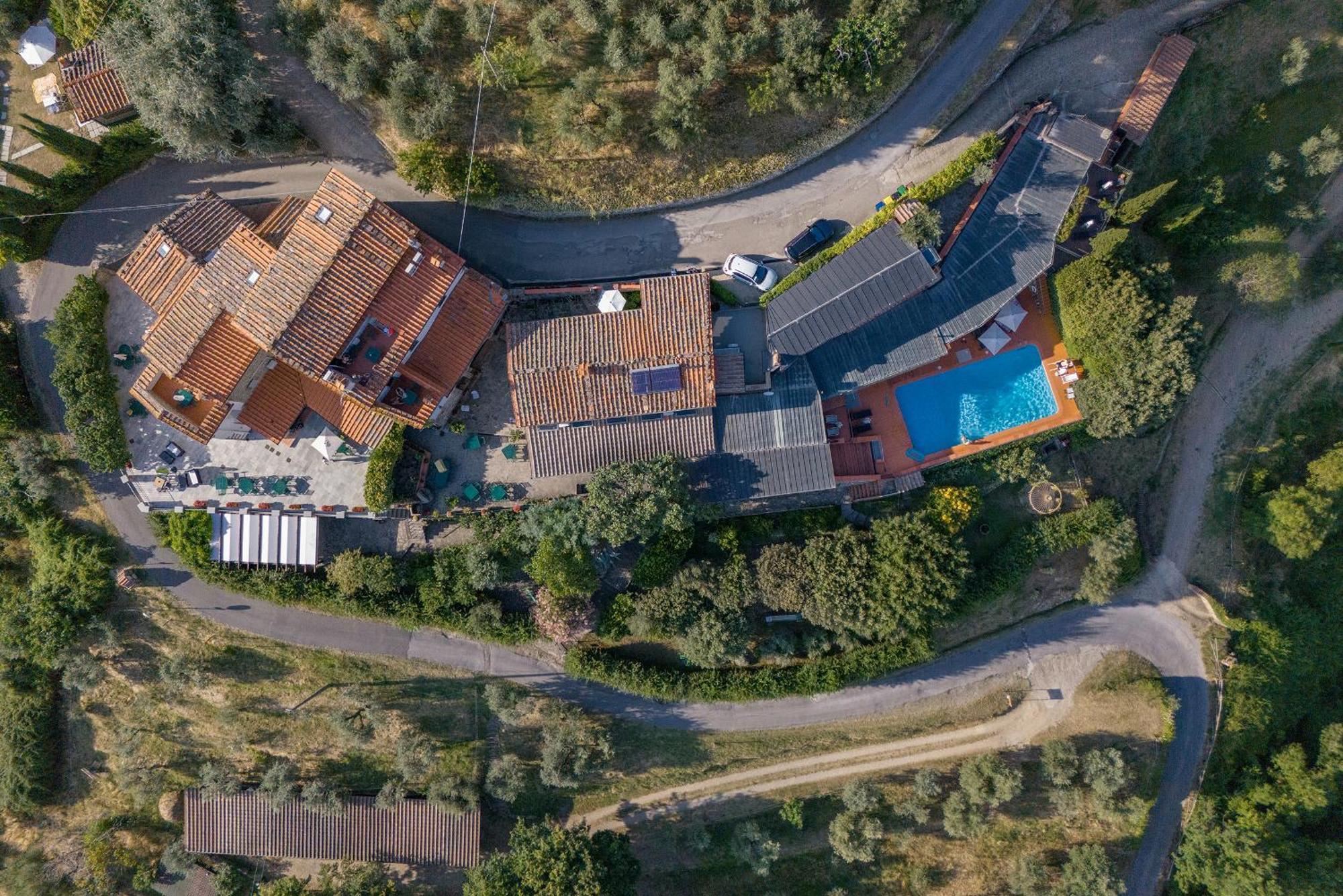 Agriturismo Borgo Mocale Castelfranco di Sopra エクステリア 写真