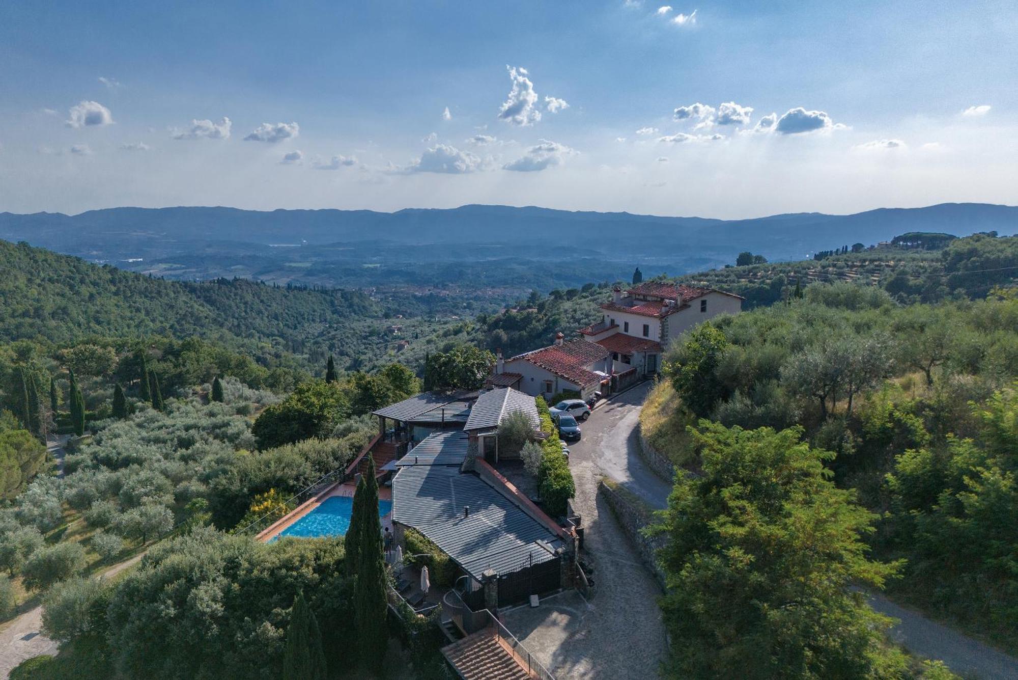 Agriturismo Borgo Mocale Castelfranco di Sopra エクステリア 写真
