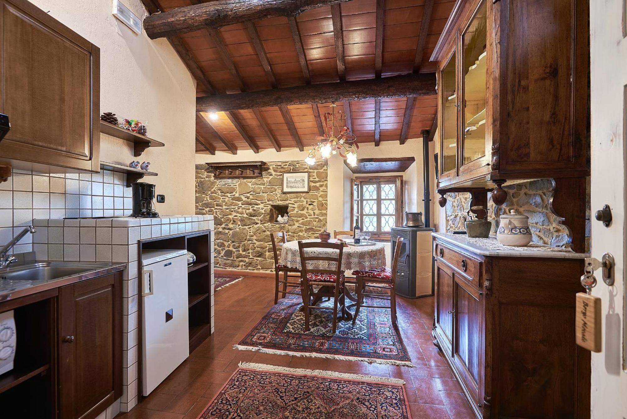 Agriturismo Borgo Mocale Castelfranco di Sopra エクステリア 写真